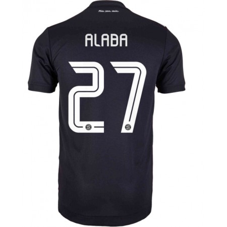 Bayern Monaco David Alaba 27 Maglia Terza 2020/2021 Manica Corta
